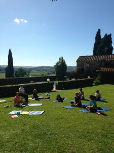 Yogakurs i Toscana maj-13